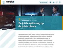 Tablet Screenshot of marelko.nl